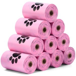 Lavender Pet Waste Bags — 10 Rolls / 200 Bags