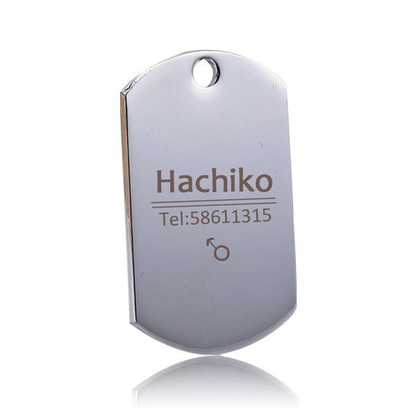 Personalized Stainless Steel Pet ID Tag