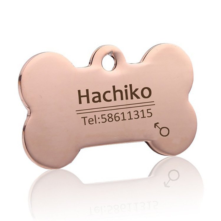 Personalized Stainless Steel Pet ID Tag
